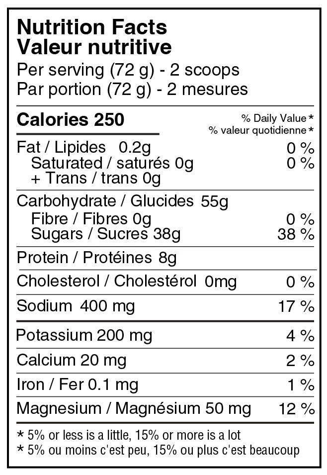 Naak Ultra Energy Drink Mix - 72g Single Packet - Peach Apricot