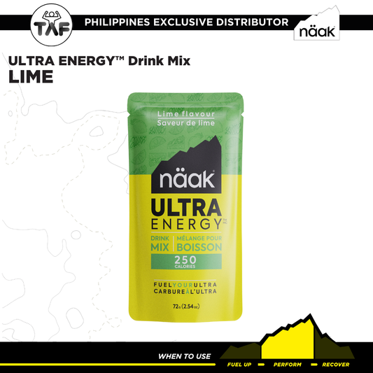 Naak Ultra Energy Drink Mix - 72g Single Packet - Lime