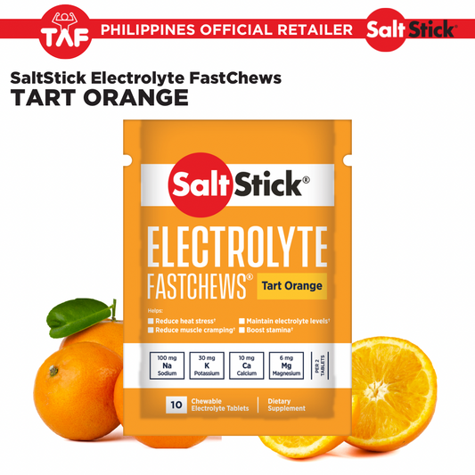 SaltStick FastChews 10ct packet - Tart Orange